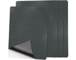 Set van 4 Zelfklevende Stofreparatie Patches 20,5 x 28 cm voor Jassen, Meubels en Tenten - Ideaal voor Herstel en Onderhoud