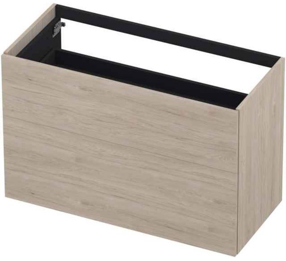 INK - Onderkast 2 Laden Push To Bestaande Uit: - 1000x450x650 Mm - Ivoor Eiken