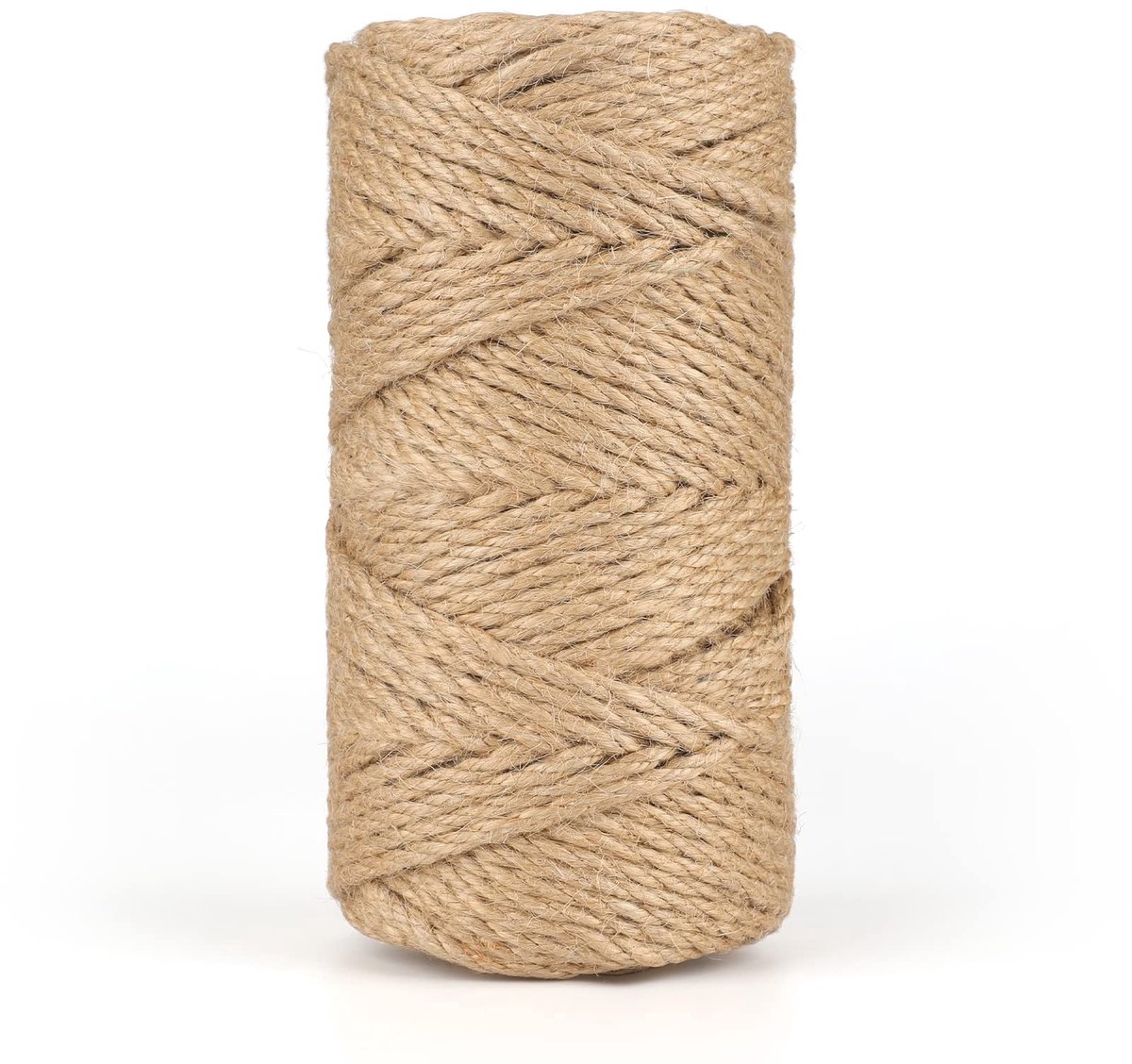 Dailygoods - Henneptouw - Jute Touw - Ideaal voor Klauwen en Tuin - Bruin - Sterk en Duurzaam - Geschikt voor Camping en Decoratie