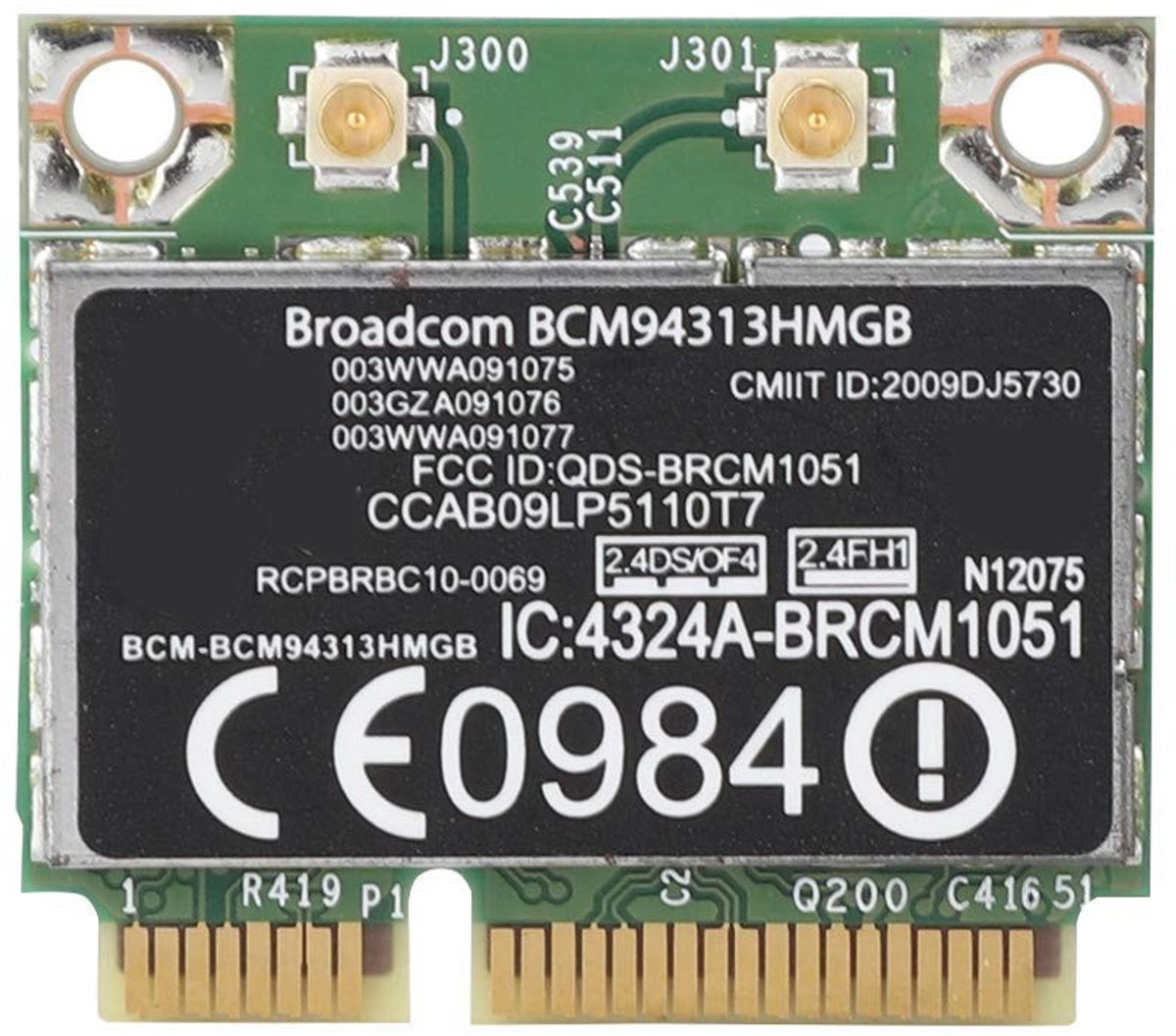 Dailygoods - WiFi en Bluetooth Netwerkkaart - Geschikt voor HP laptops - Verbeterde verbinding - Voor G4/G7/DV7 Series - Betrouwbaar en snel - Compati
