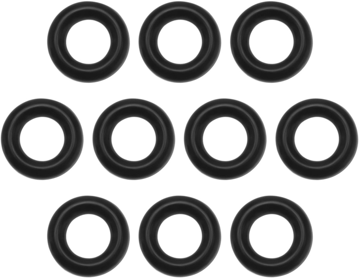 Smoakez - Hogedrukreiniger O-Ringen - 10 Stuks - Rubber Afdichtingen - Zwart - Ideaal Voor Auto En Tuin