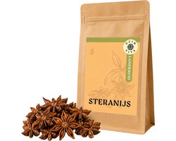 Steranijs Heel 100g – 100% Pure Steranijs – Zoet-Kruidige Specerij voor Thee, Glühwein, Chai, Curry & Stoofgerechten – Ocin Vita