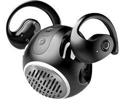 longziming -Open Oor Bluetooth Koptelefoon - Open Ear Headset - Draagbare Speaker - ACS Panoramaklank - Bluetooth 5.4 Connectie - Zacht ABS Materiaal - Pijnvrij Design - Veilig Tijdens Sport - 1 Stuk