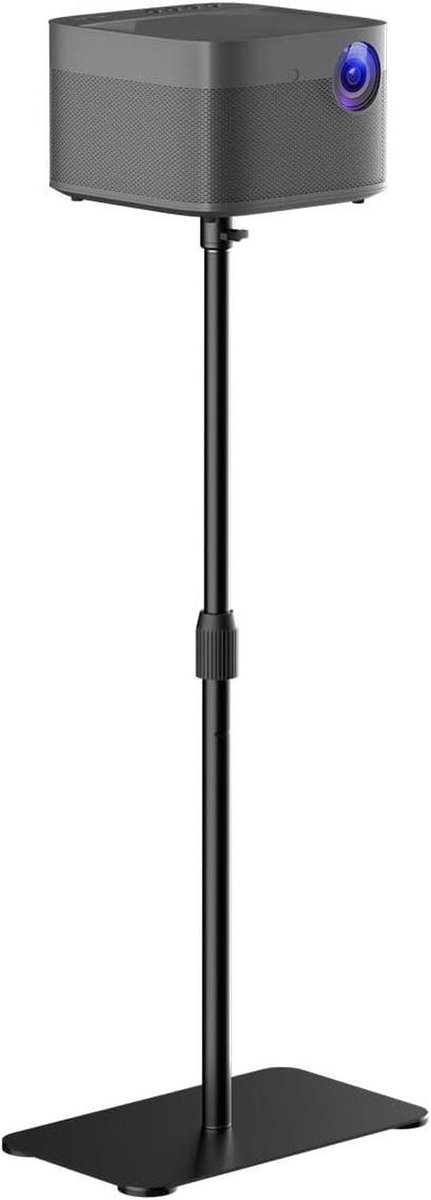 Projector Standaard - Vloerstatief Beamer - Thuisbioscoop Creëren - 360 Graden Draaibaar - 50-81.5 cm Verstelbaar - Zwart