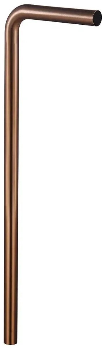 DutchLine - Luxe vloerbuis 32mm – Geborsteld koper