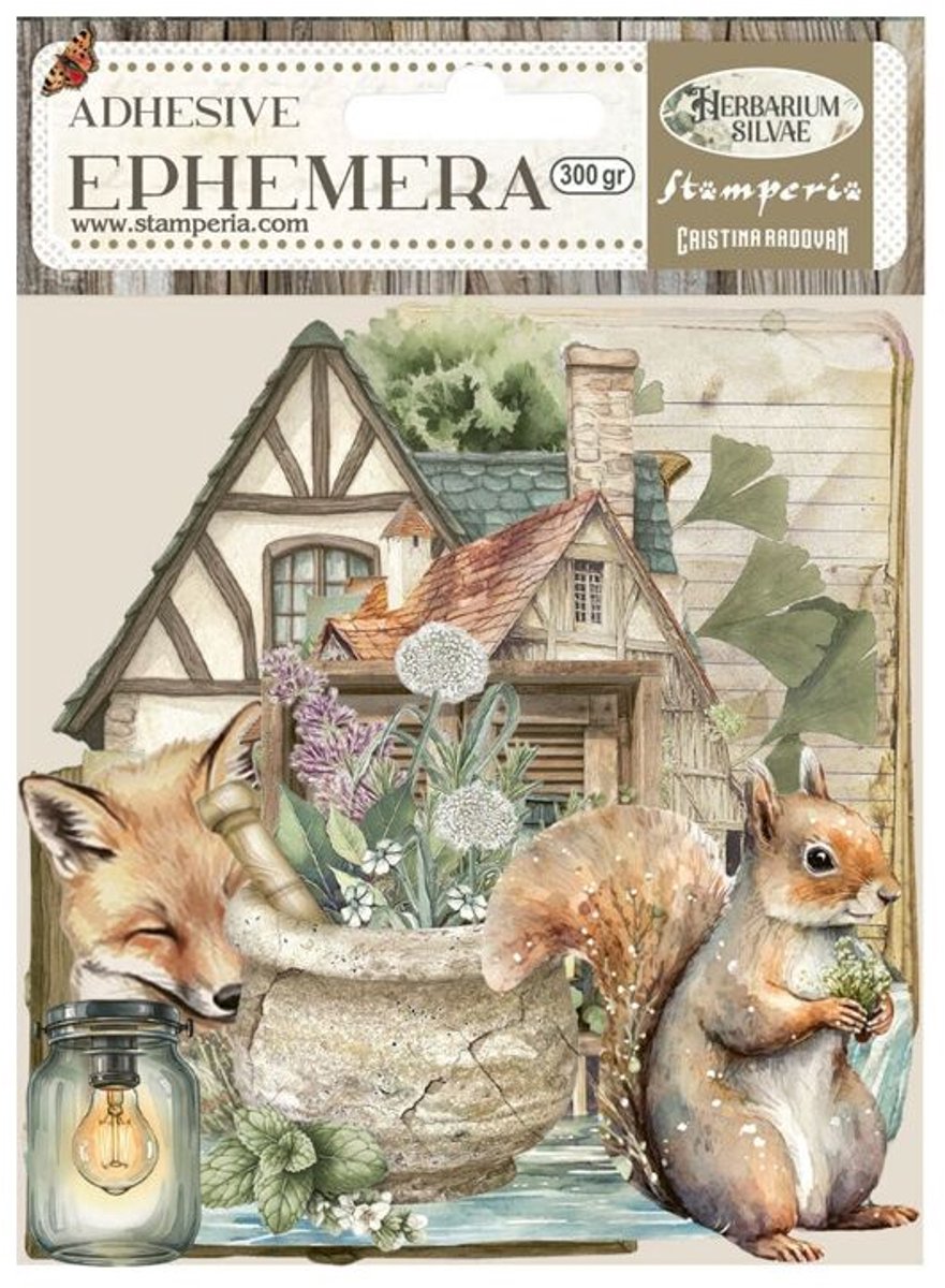 Stamperia - Herbarium Silvae Ephemera (37pcs) (DFLCT71)