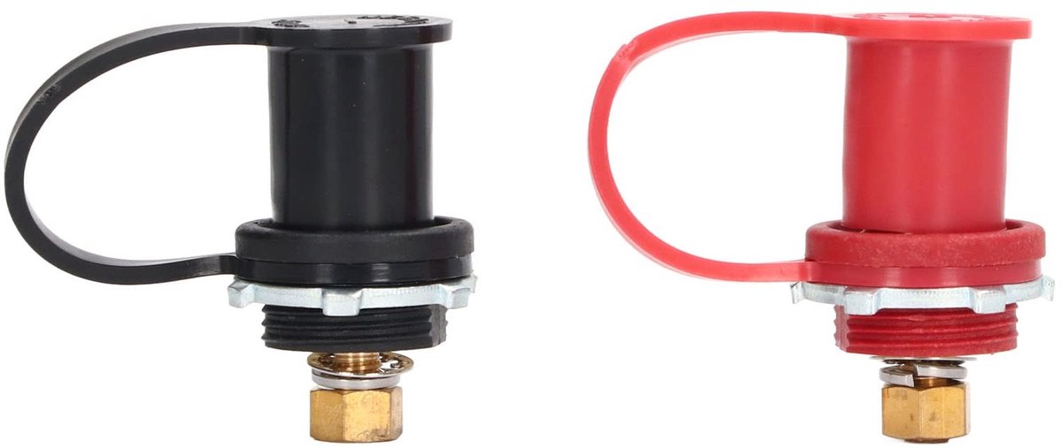 Allecto - Accu Oplaadpalen - 20mm - Veilig en Krachtig - Voor Auto, Truck, Boot en RV - Efficiënt en Betrouwbaar - Geschikt voor Divers Gebruik - K...