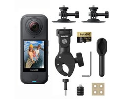 Insta360 - X4 Air Motorcycle Bundle - Zwart - Actioncam