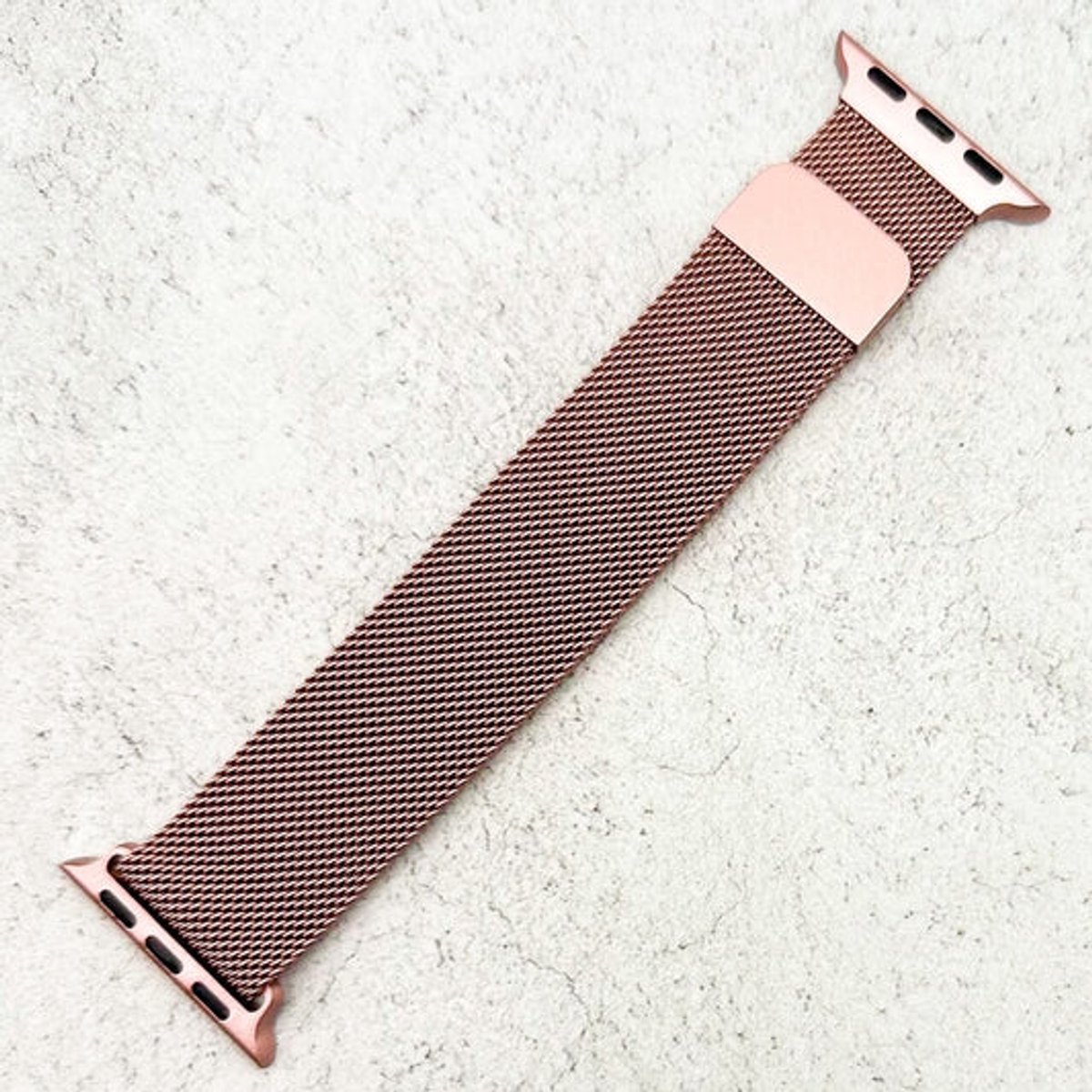 Milanese / Mesh band roze voor Apple Watch (38/40/41 mm)