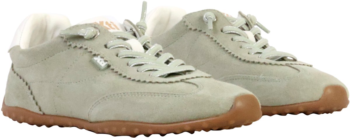 Lage leren sneakers