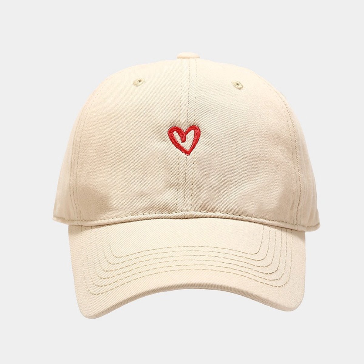 VHV - Hoed - Zonnehoed - Baseball pet - Zonnehoed dames - Generieke 2026 Nieuwe Klassieke Gewassen Hartmuts - Heren Dames Baseballpet - Herenpet voor Dames Baseball - Beige