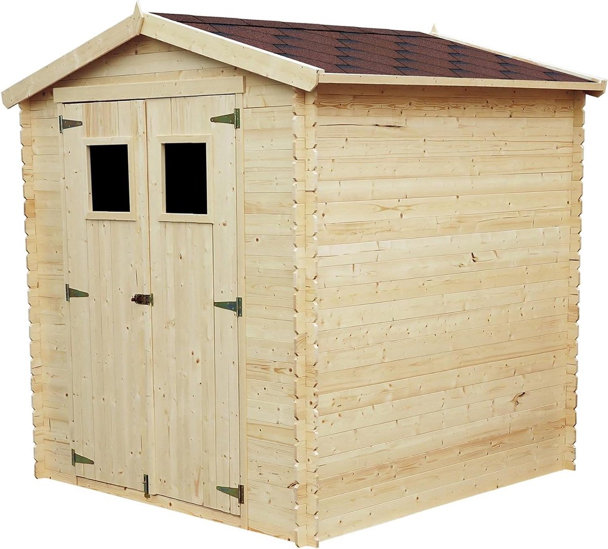 Dakshingles Set - Bitumen Bedekking - Tuinhuis Bedekken - Weerbestendig Materiaal - 3 m² Per Pak - Rood