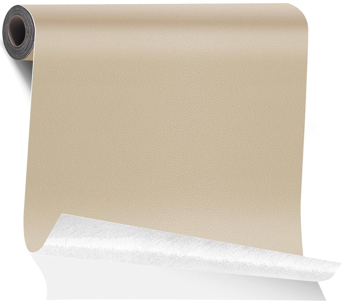 Kunstleder Flicken - Reparatieset - Meubels Herstellen - Zelfklevende Lijm - 90x200 cm - Beige