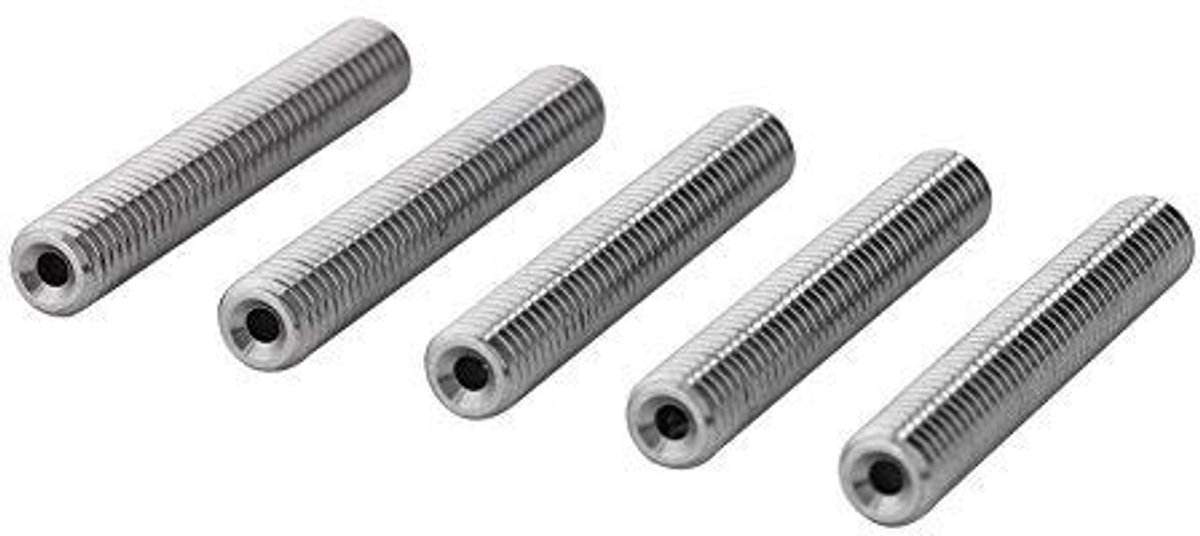 Store_7 - M6 RVS Tubo - 3D Printer Extruder - PTFE Binnenbuis - 1.75mm - Printmateriaal - 3D Printer Onderdelen - Geschikt voor 3D Printers - 5 Stuks