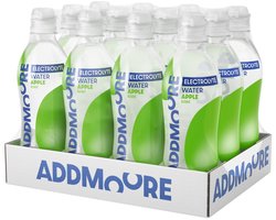 Addmoore Electrolyte Water Apple 12 x 500 ml
