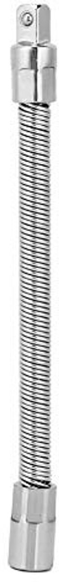 Allecto - Flexibele Steeksleutel - Aansluiting van 3/8 inch - 200mm Bereikbaarheid - Verlenging voor Moeilijke Schroeven - Handgereedschap voor Klu..