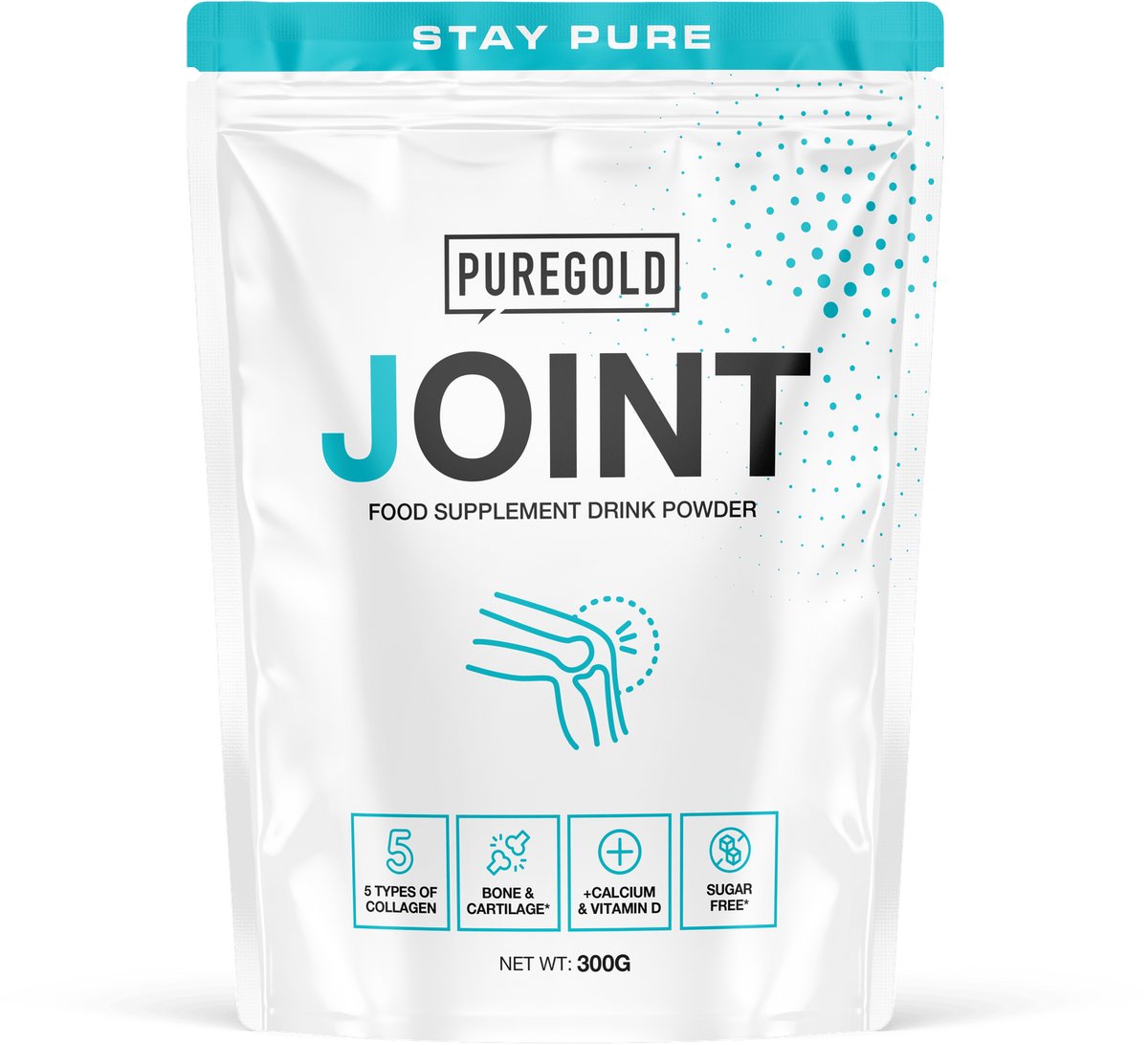 Pure Gold Joint Support – Gewrichten Drank Poeder – Vlierbloesem – 300g