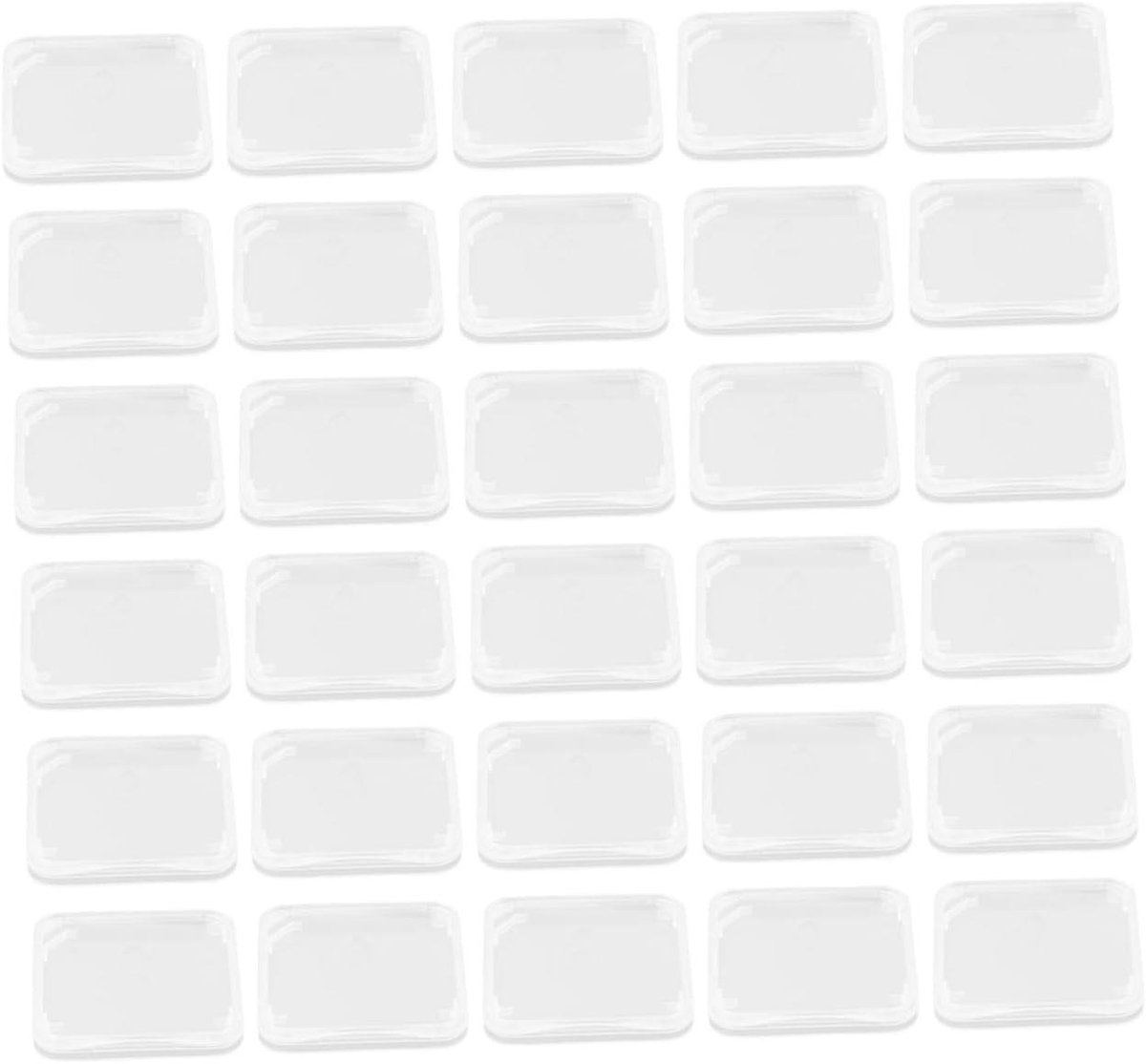 Opbergdoos Geheugenkaarten - Kaarthouder - Veilige Opslag - Veilige Kliksluiting - 100 Stuks - Transparant