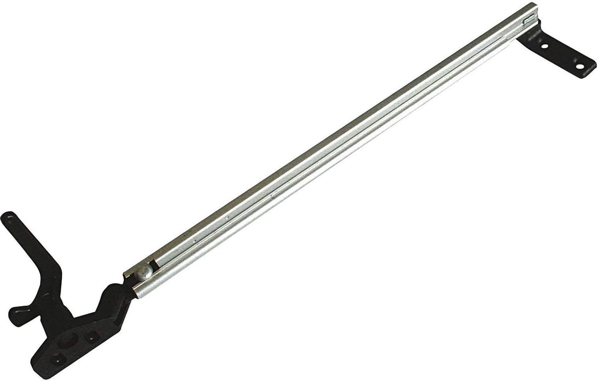 Raamopener Klick Klack - Automatisch Openingssysteem - Kas Verduurzamen - Traploos Instelbaar - 28cm - Zilver