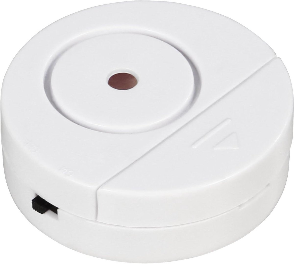 Glasbreukmelder - Alarm venster - Inbraakpreventie - Luid 98 dB signaal - Ø 60 mm - Wit