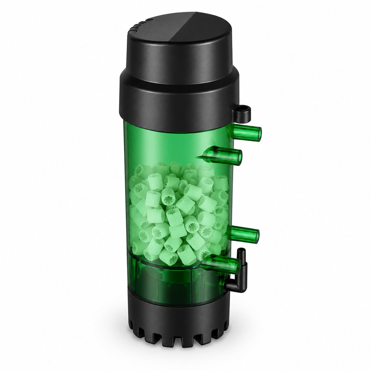 PolkaHome Pro Fluidized Bed Filter – Biologisch Aquariumfilter – Zelfreinigend – Voor Helder & Gezond Water – Inclusief Filtermedia