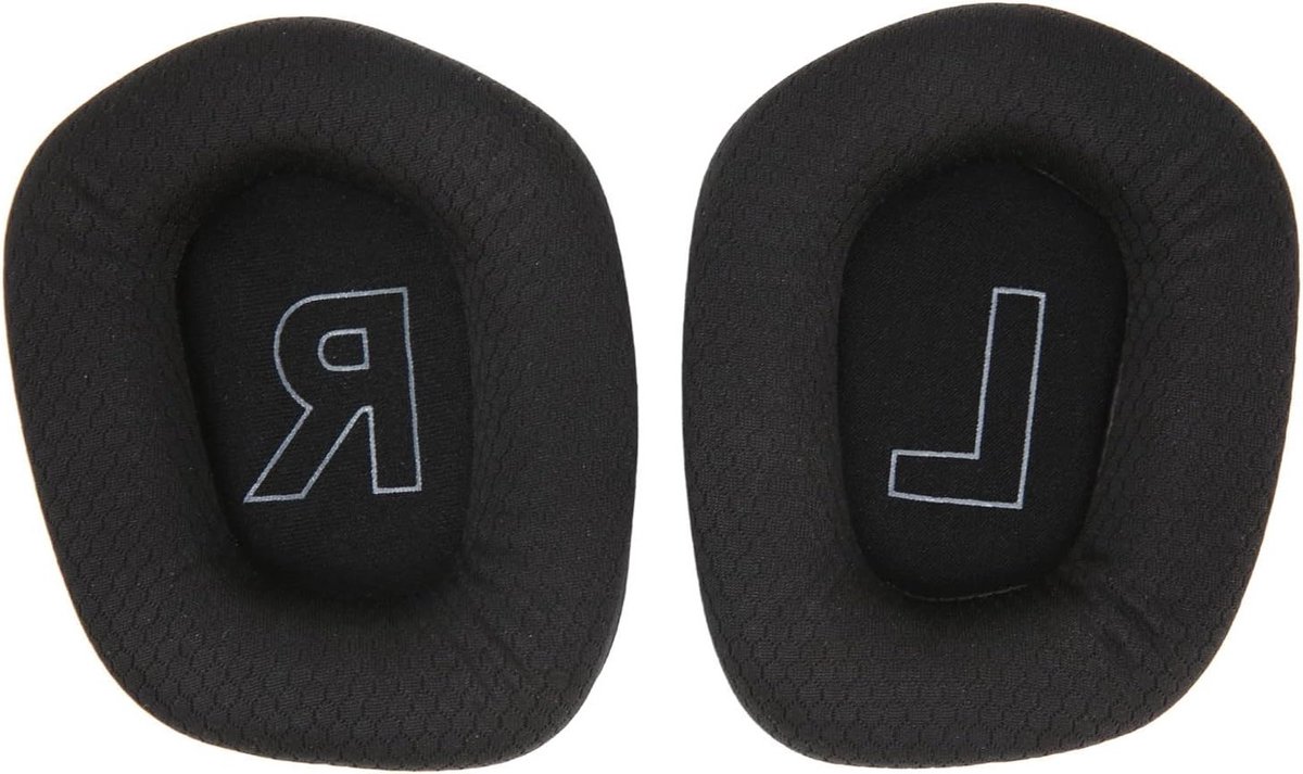 Vervangende Gaming Headset Oorkussens voor Comfortabele Draagervaring, Ademend en Elastisch (Zwart)