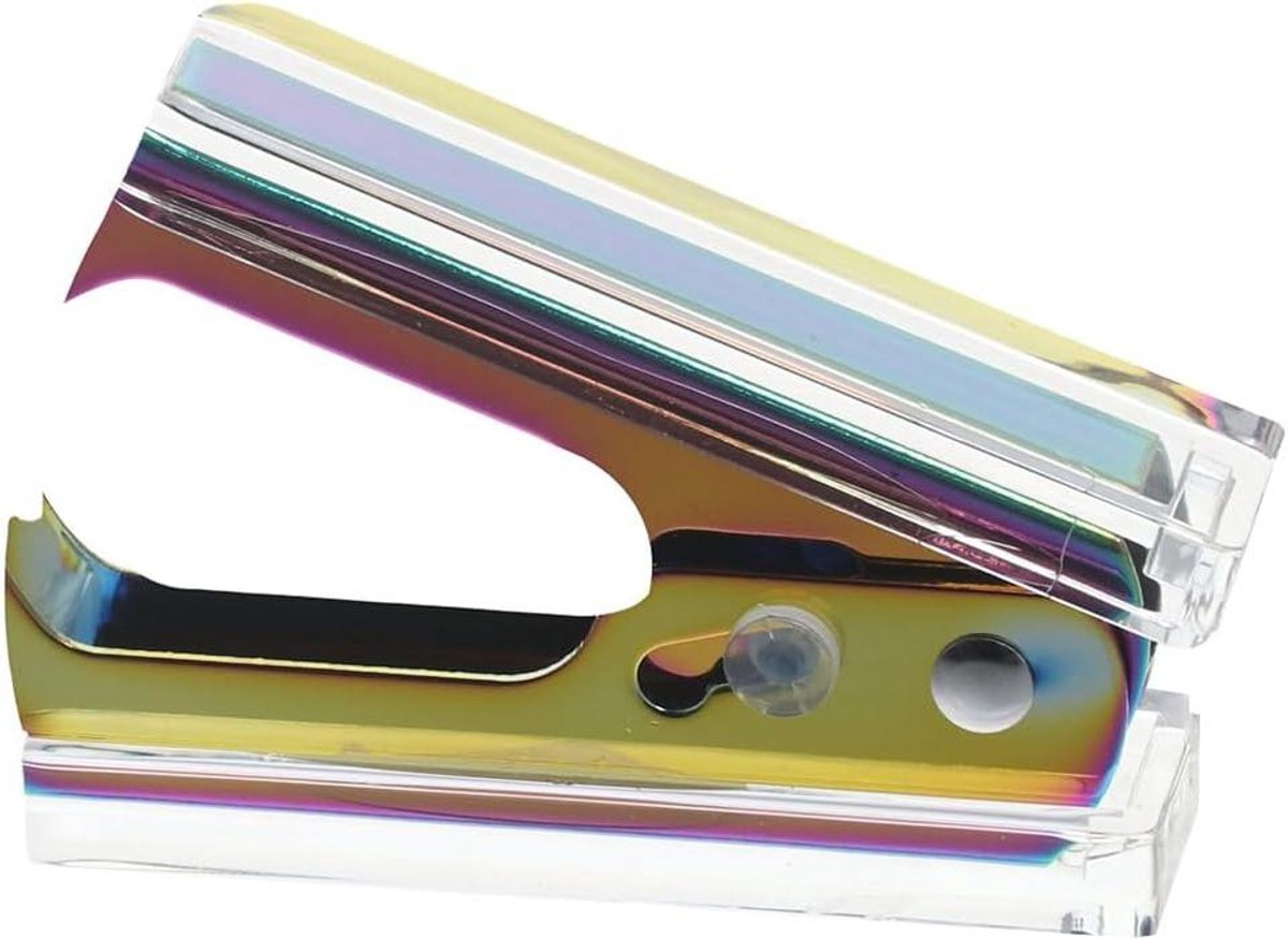 Nietjesverwijderaar - Nietjestrekker - Bureau Organisatie - Veelkleurig Design - 6 x 4 cm - Multicolor