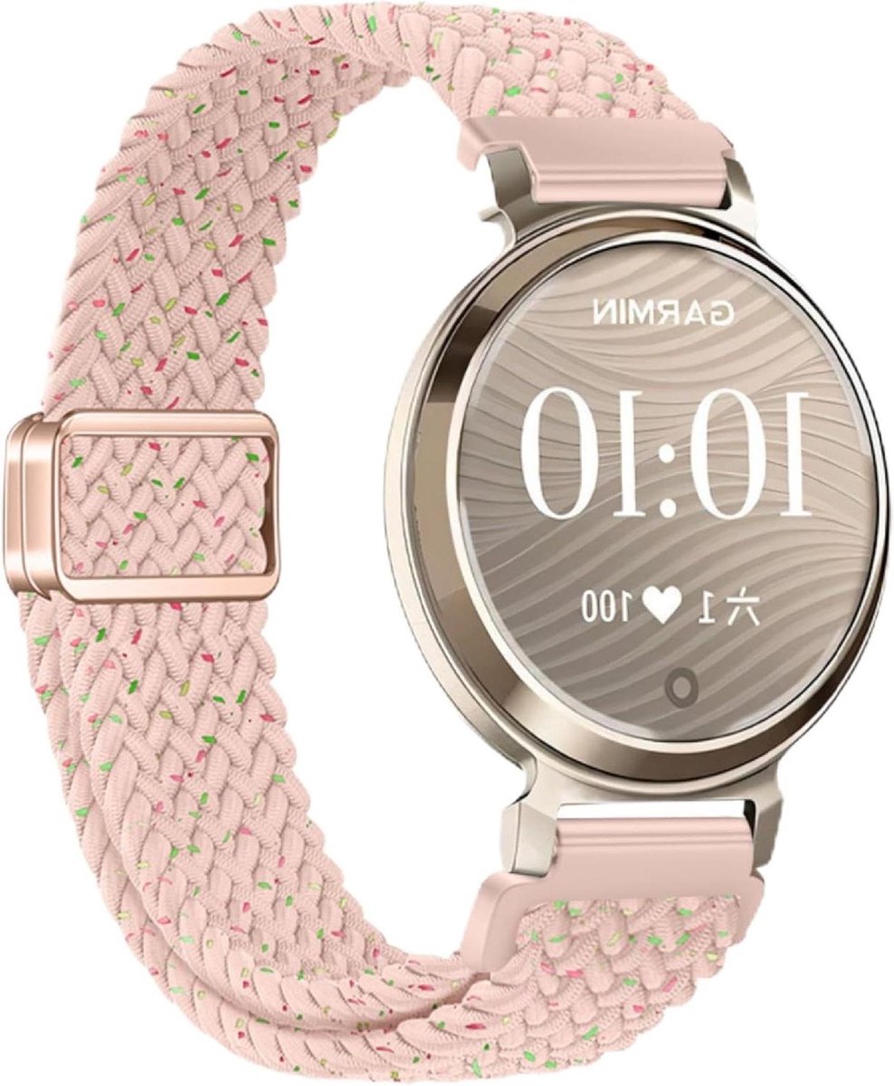 Nylon Bandje - Gevlochten Armband - Dagelijks Gebruik - Licht en Ademend - 30 gram - Roze