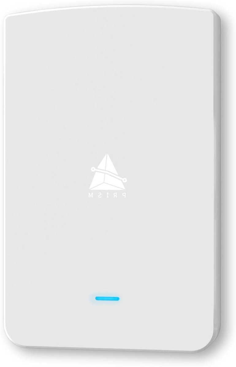 Wifi 6 Router - Toegangspunt - Netwerk Uitbreiden - In-Muur Ontwerp - AX1800 Snelheid - Wit