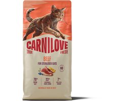 Carnilove True Fresh Cat Dry Beef for Sterilised Adult All Breeds 6 kg
