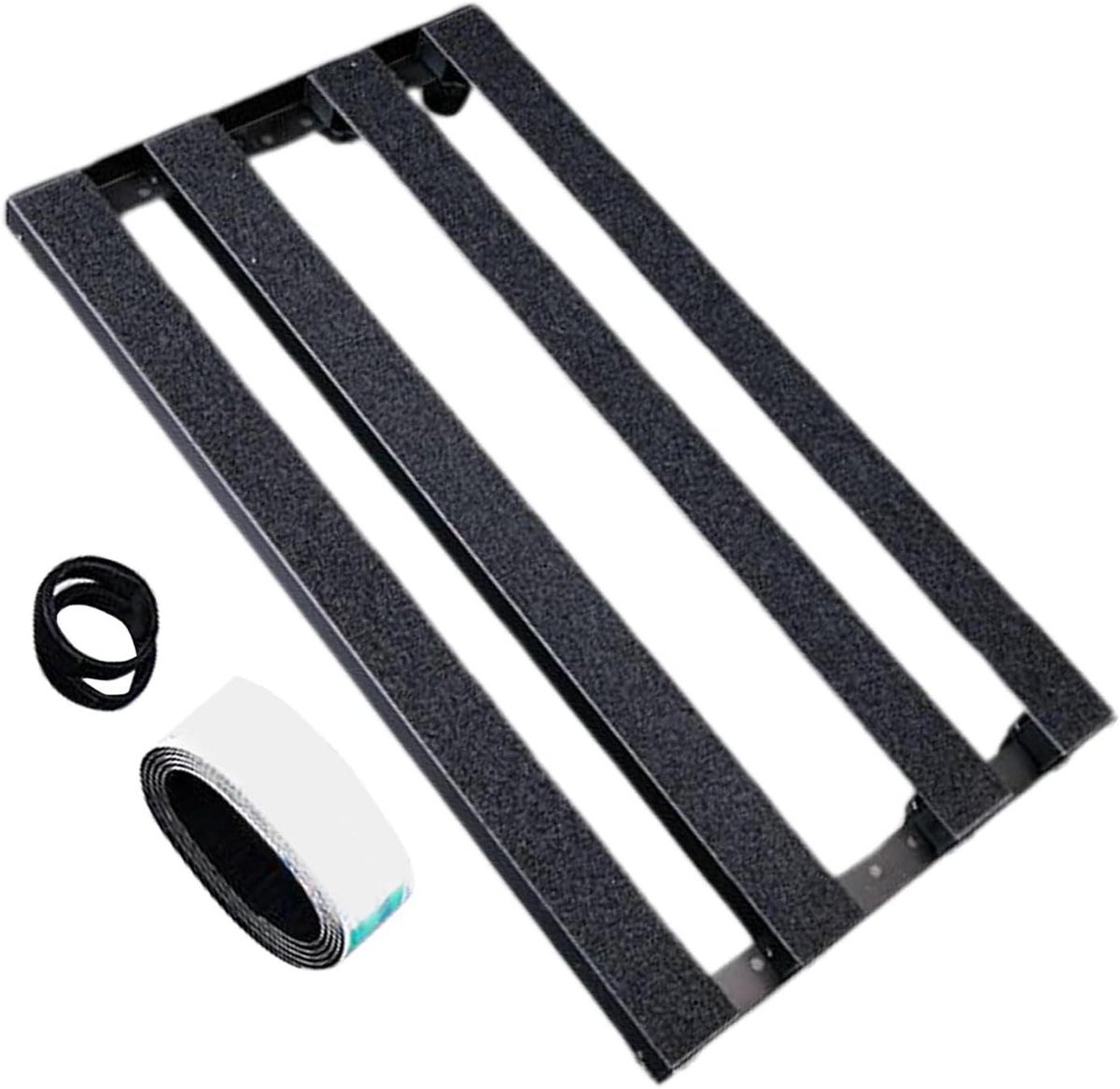 Gitaar Pedaalbord - Pedaal Organizer - Muziek Optredens - Modulair Ontwerp - 50 cm - Zwart