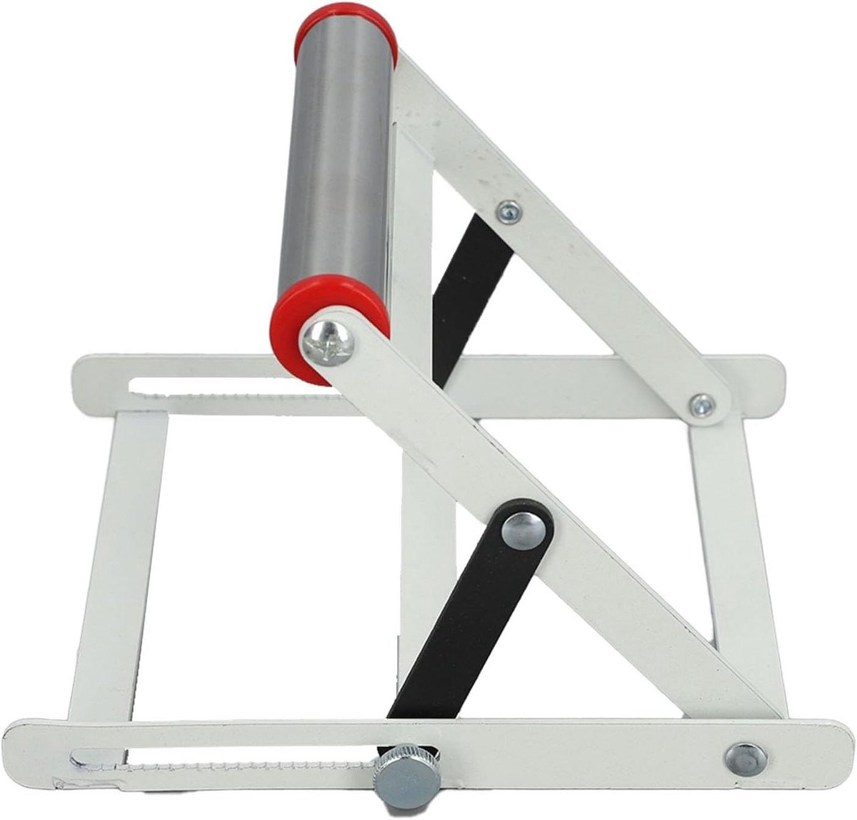 Freessteunframe - Zaagsteun - Nauwkeurig Zagen - Zaagtand Stabiliteit - 55-135 mm Verstelbaar - Zilver