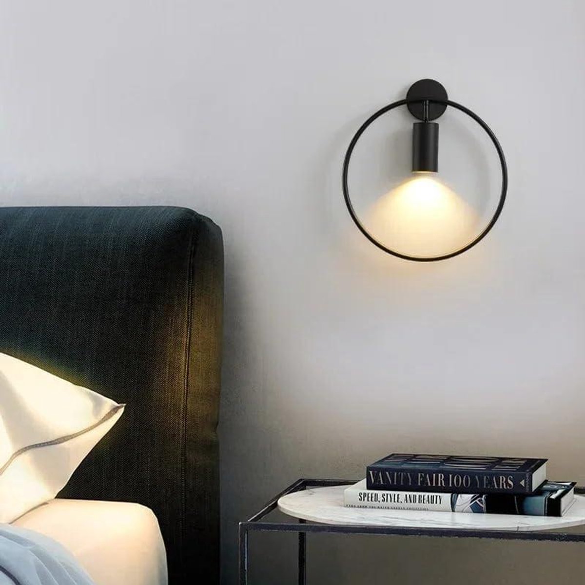 Moderne Wandlamp - LED Leeslamp - Sfeerverlichting Kamer - Instelbare Lichthoek - 3-5 m² Verlichting - Tri Gekleurd