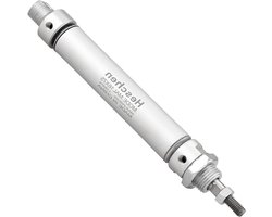 Luchtcilinder - Dubbele Actie Cilinder - Industriële Automatisering - M5 Schroefdraad - 16mm Boring 75mm Slag - Metaal