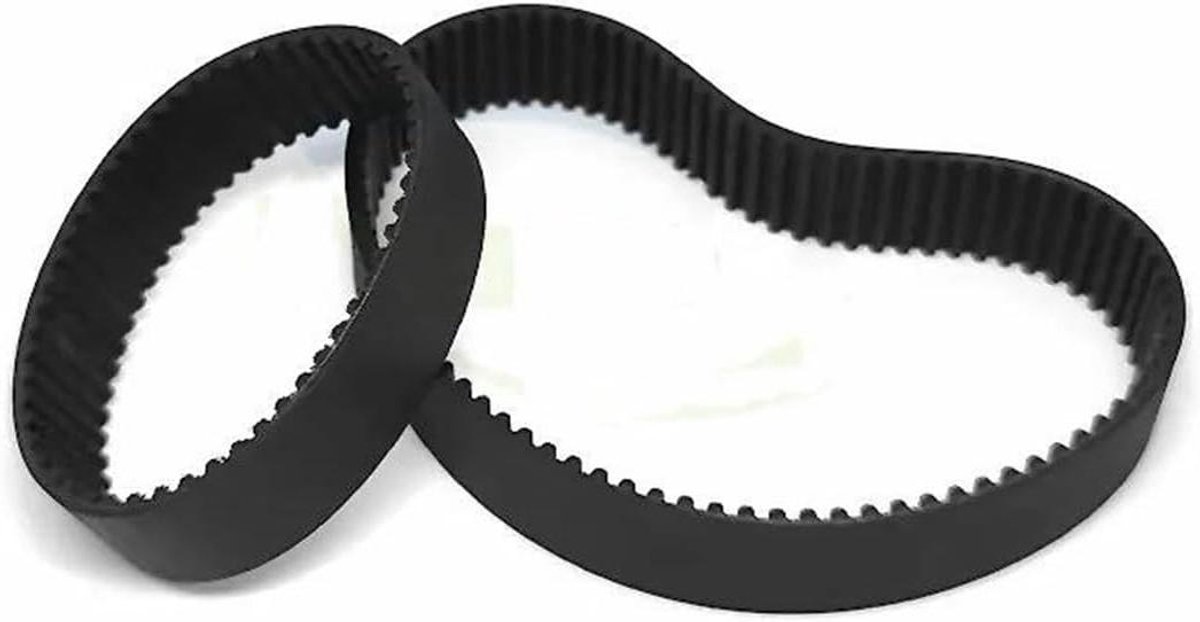 Tandriem Gesloten Lus - Distributieriem HTD 3M - 3D Printer Aandrijving - Precisie Overbrenging - 309mm Lengte 15mm Breedte - Zwart
