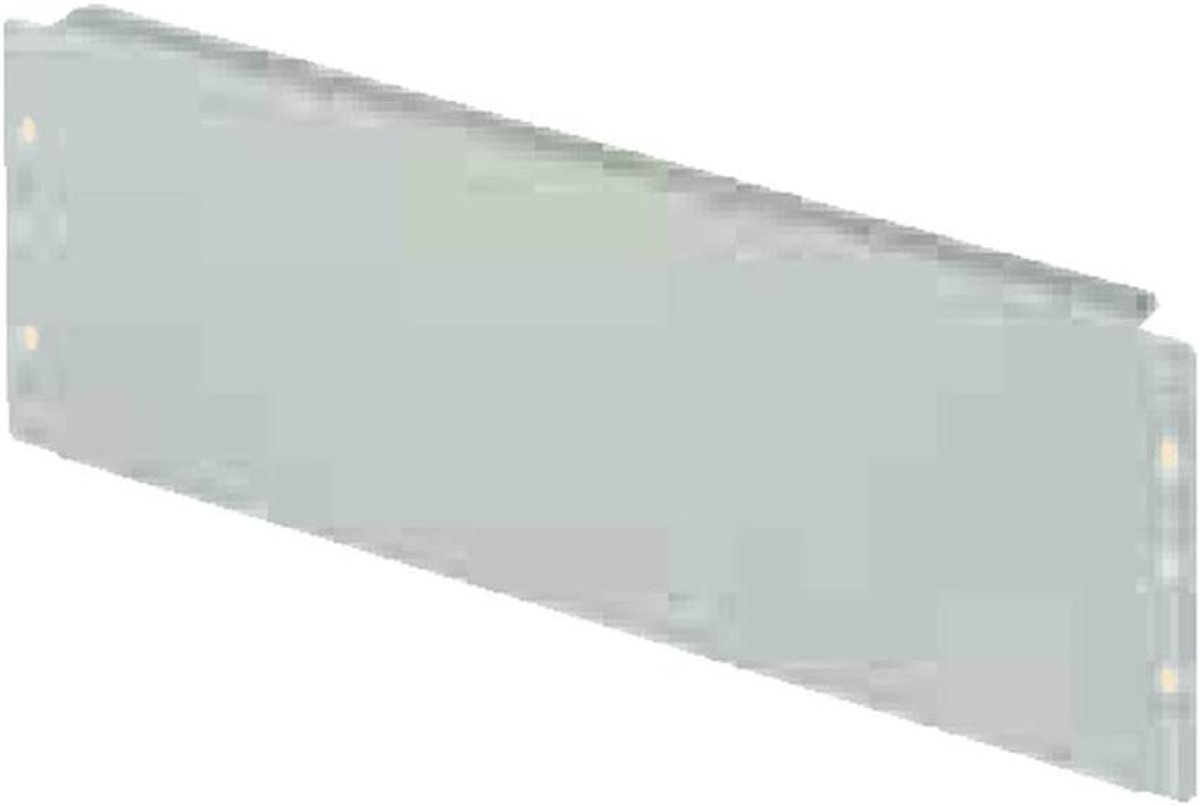 Blindplaat voor Kast - Afdekplaat Paneel - Installatie Afwerking - Standaard Breedte - 600 mm - Grijs