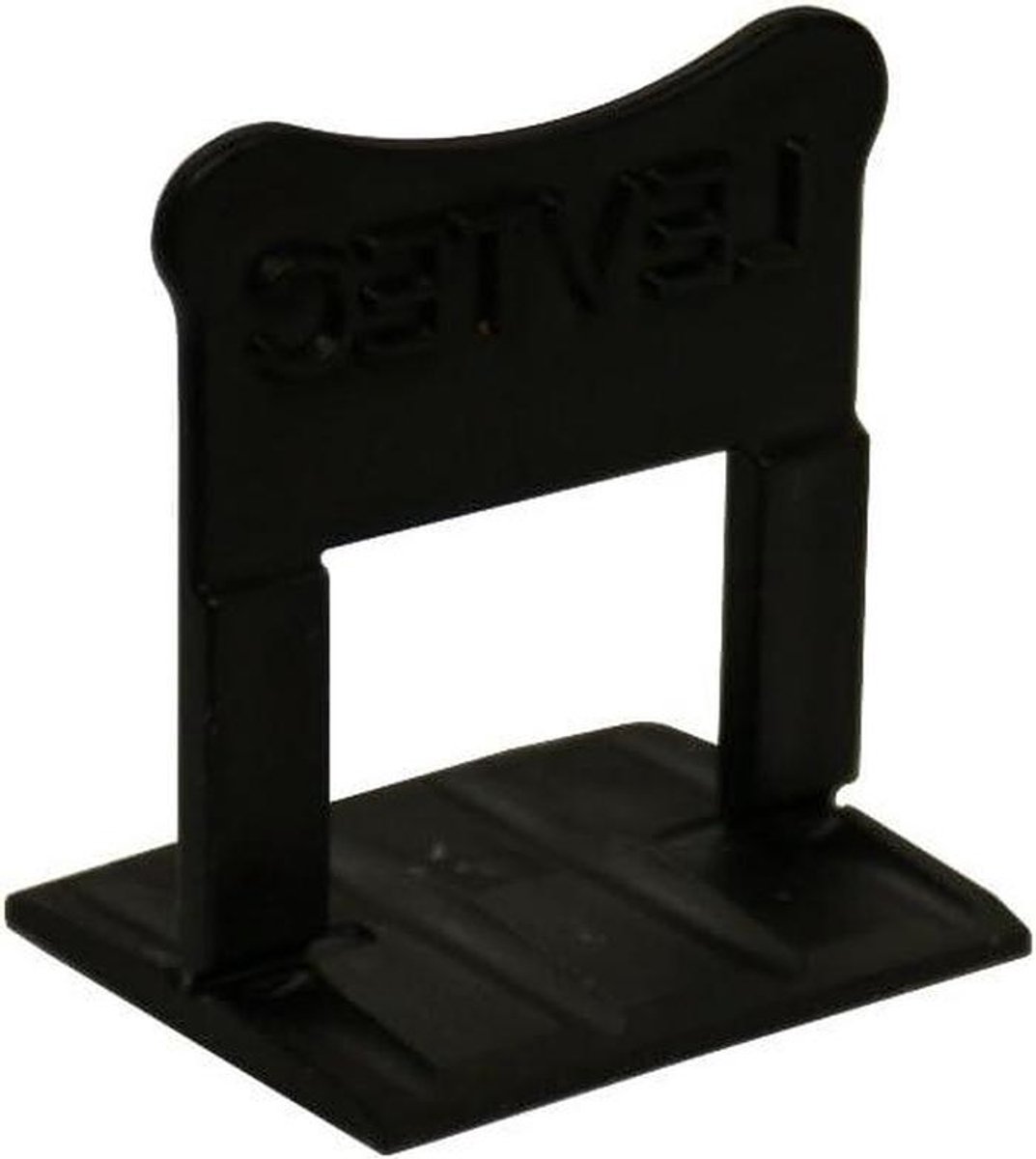 Tegel Leveling Systeem - Afstandhouders Clips - Vlakke Tegels Leggen - Verwijdert Lipage - 500 Stuks - Zwart