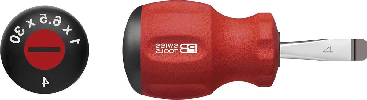 Schroevendraaier - Gereedschap - Reparaties Uitvoeren - Ergonomische Grip - 30 mm - Zwart