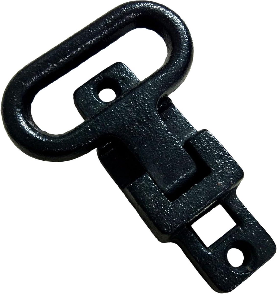 Opvouwbare handgreep - Veiligheidsstap - Veilige instap - Antislip patroon - 15 x 2 x 4 cm - Zwart