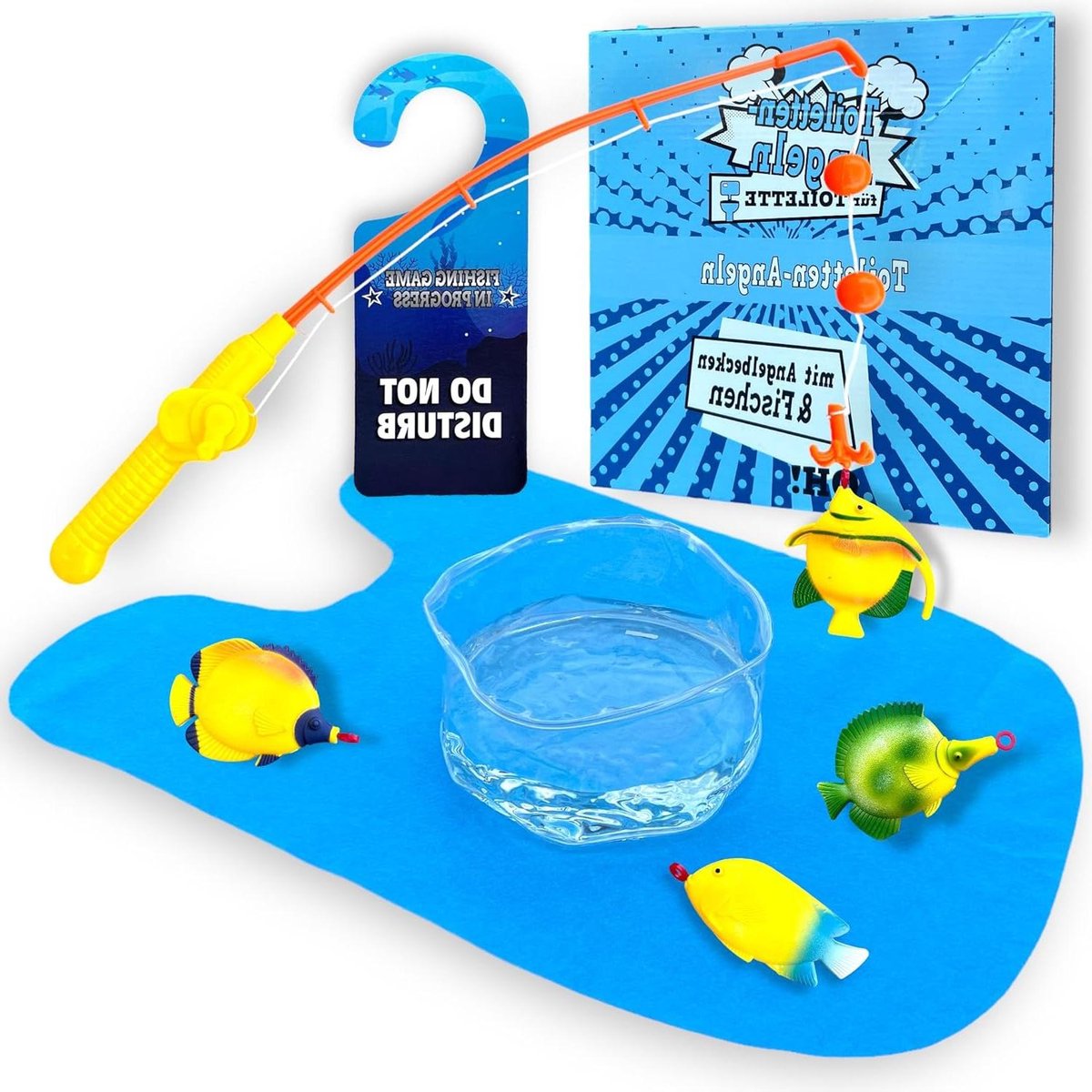 Toilet Spel - Badkamer Plezier - Tijd Verdrijven - Snelle Installatie - 40 x 18 x 5 cm - Niet Gespecificeerd