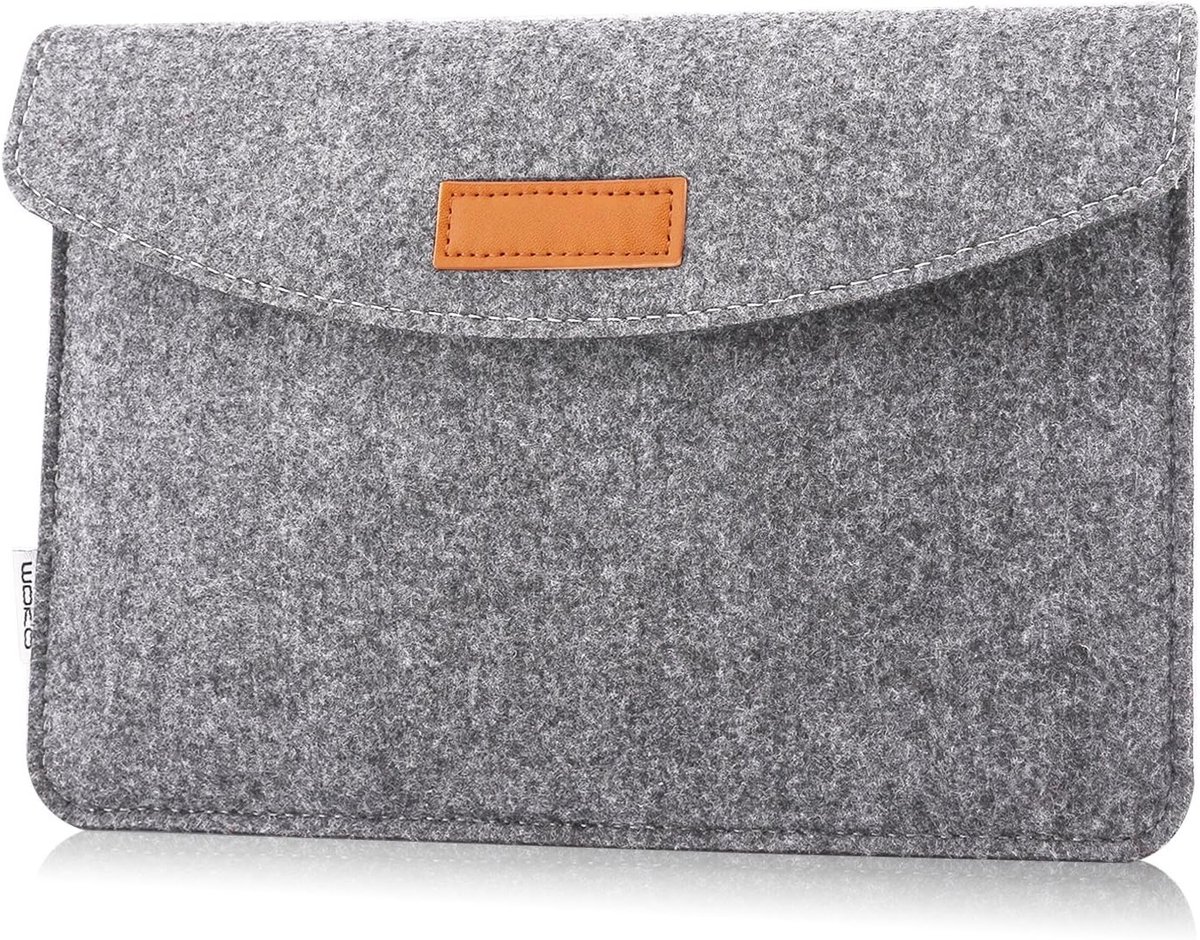 Tablet Sleeve Tas voor 9-11 Inch Tablets - Geschikt voor iPad Pro, iPad Air en iPad 10.2 - Lichtgrijs, Bescherming en Stijl