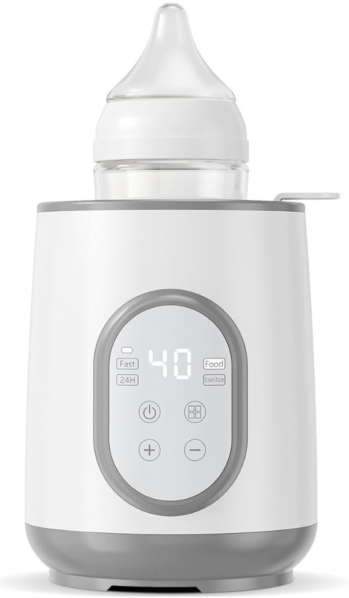 TopChoice® Draagbare Flessenwarmer - Thermofles - 200ml - 8 in 1 - Wit