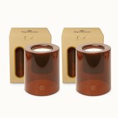 Spaas Delight Bougie Parfumée en Glas Large - Glorious Glimmer - environ 40 heures - Ø11cm - 2 bougies
