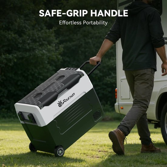 Innovastore Compressor Koelbox - Elektrische Camping Koelkast - Autokoelkast - Koel- & Vriesbox - 12V en 220V/230V - 35liter - — afbeelding 4