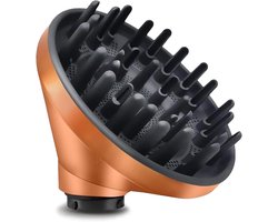 Diffusormondstuk geschikt voor Dyson Airwrap Styler opzetstukken, diffusormondstuk geschikt voor Dyson Airwrap HS05 HS01, converteerbaar geschikt voor Dyson Airwrap Styler in haardroger, diffusor föhn-opzetstuk (goud)