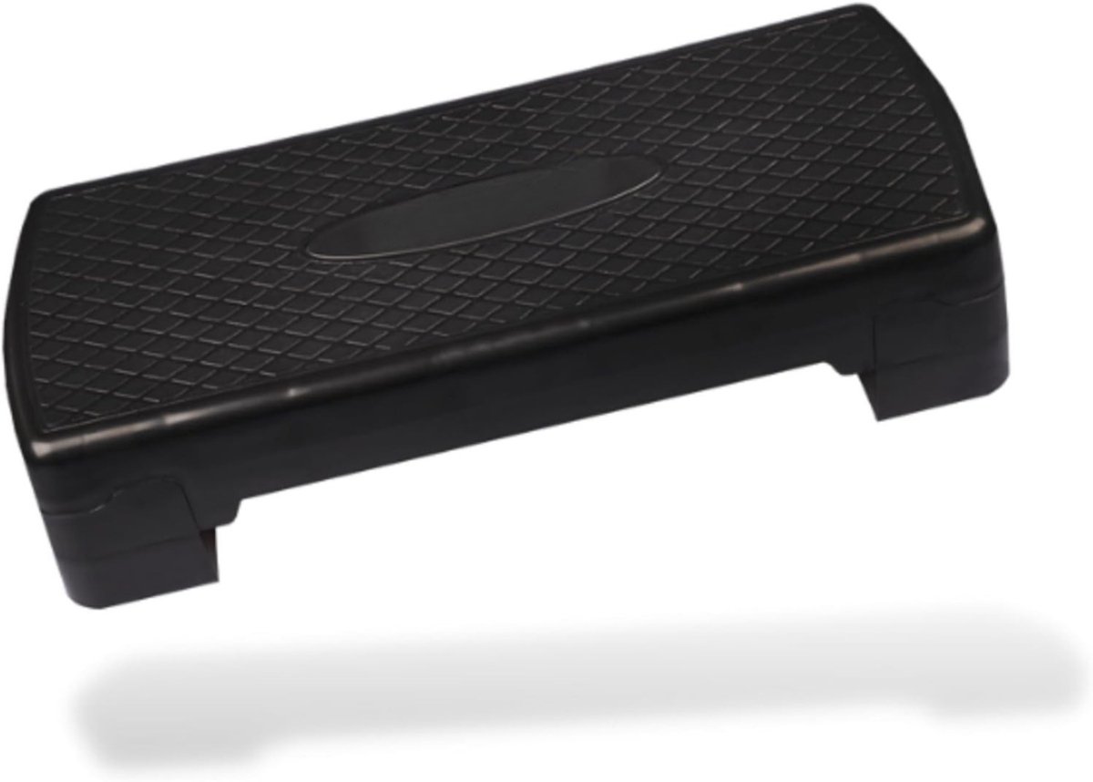 YOR® Stepper Fitness - Fitness - Zwart- 65cm x 25cm x 14cm