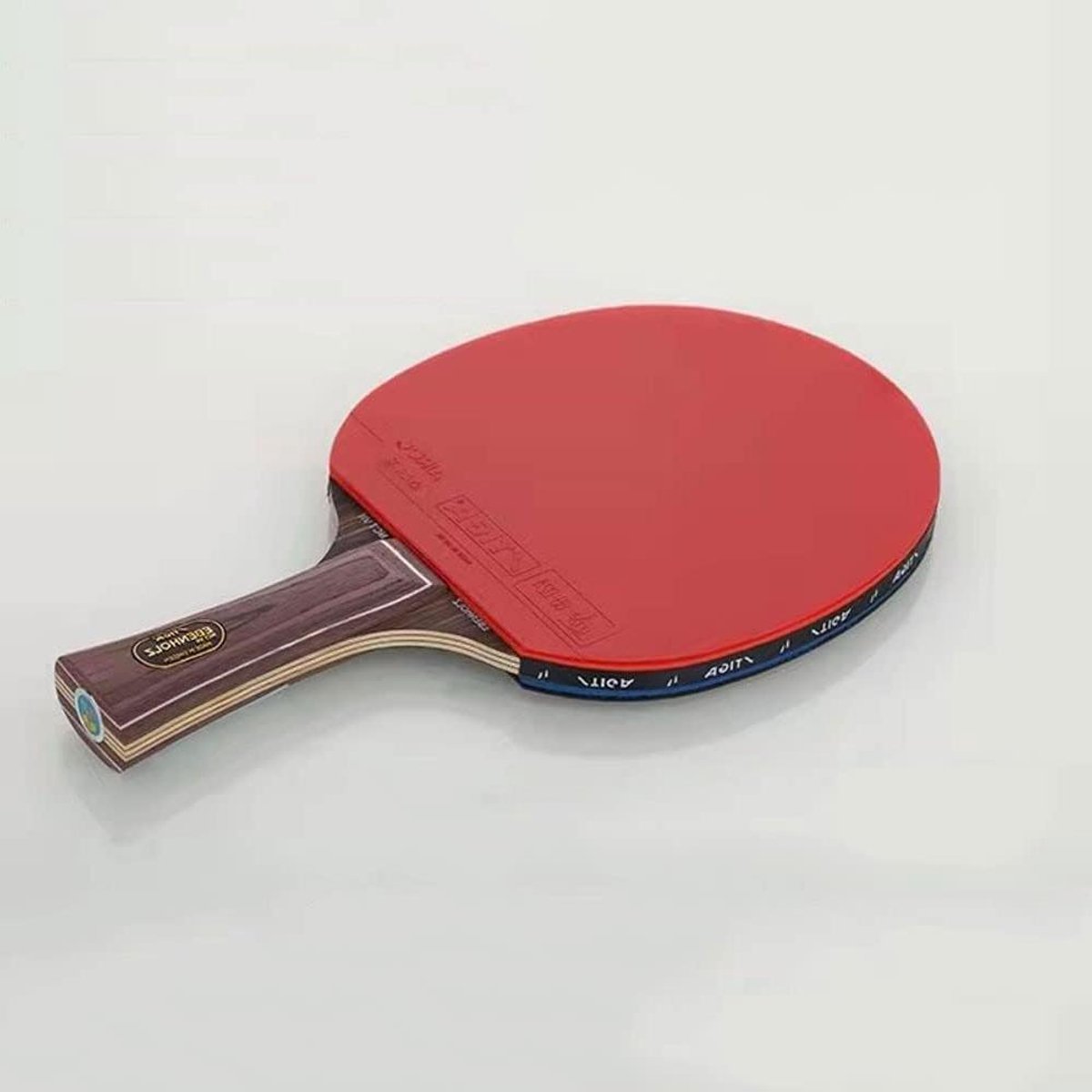 Tafeltennis Set - Ping Pong Rackets - Allround Spel - Professioneel Carbon - Set van 2 - Zwart Rood