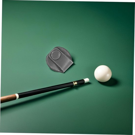 Krijt Houder - Pool Accessoire - Biljart Spelen - Compact Ontwerp - 7.7x7.5x6.3cm - Grijs — afbeelding 3