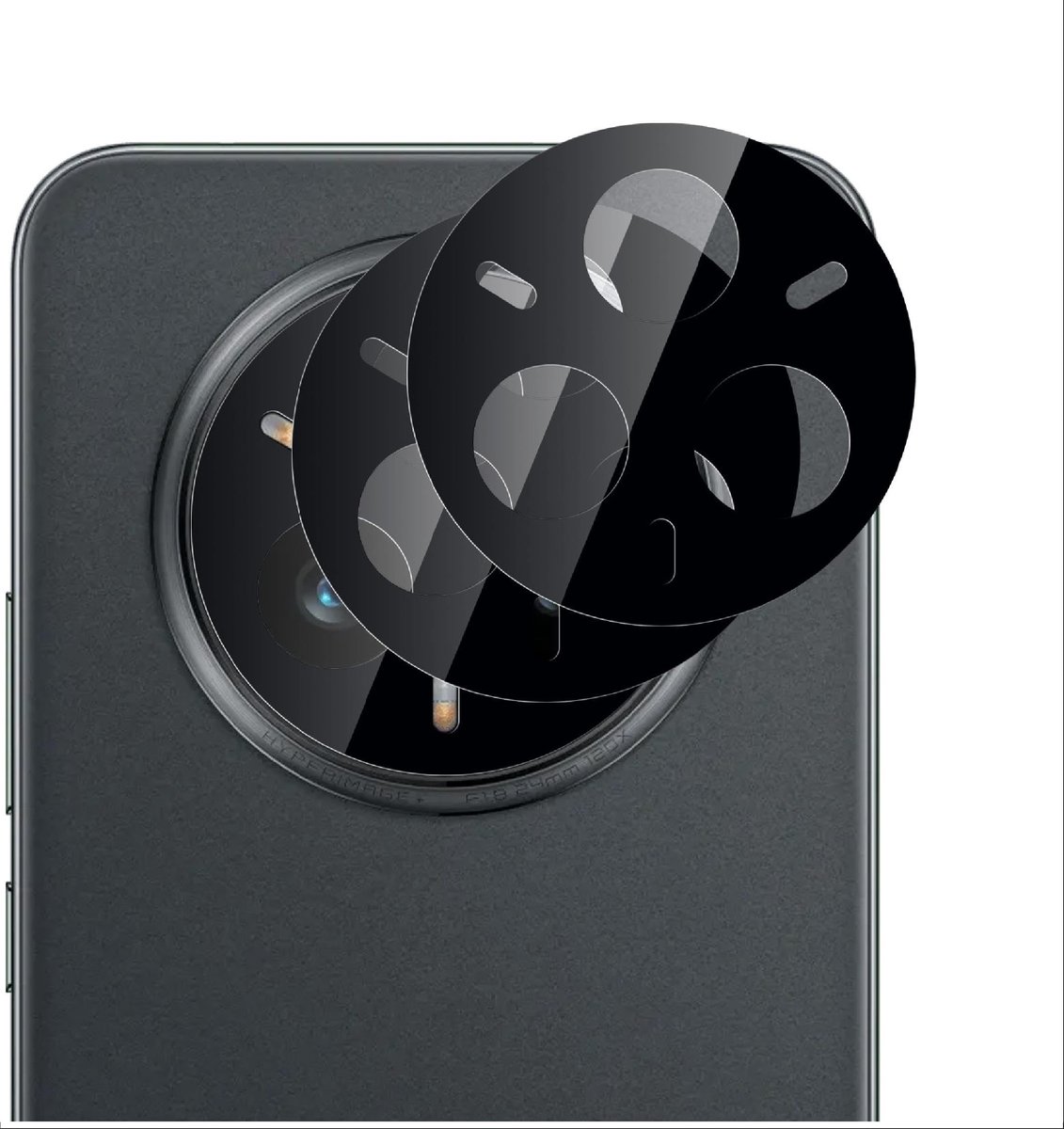 Dailygoods - Cameralensbeschermer voor Realme 14 Pro, 2 Stuks HD Glas