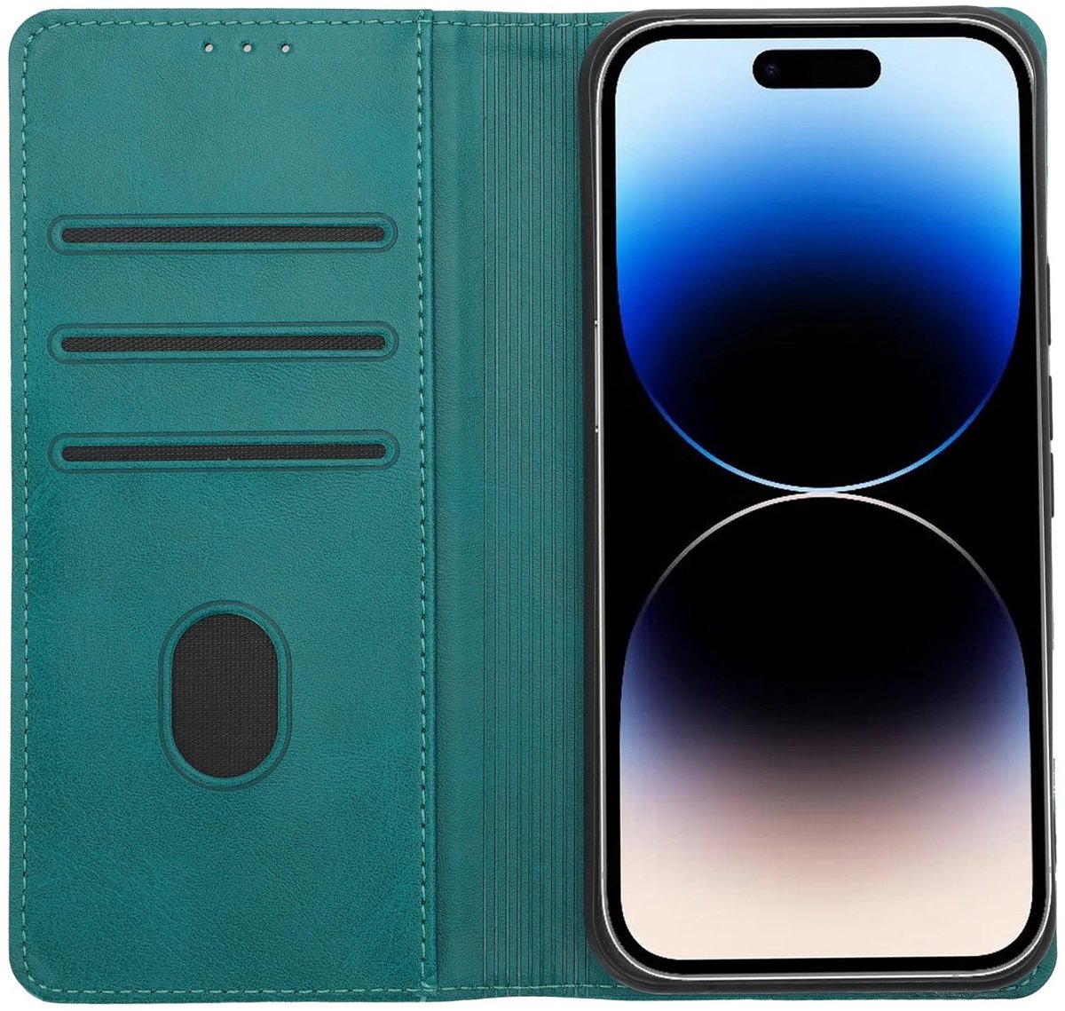 Dailygoods - Flip Telefoonhoesje met Kaarthouder voor Google Pixel 9 Pro XL